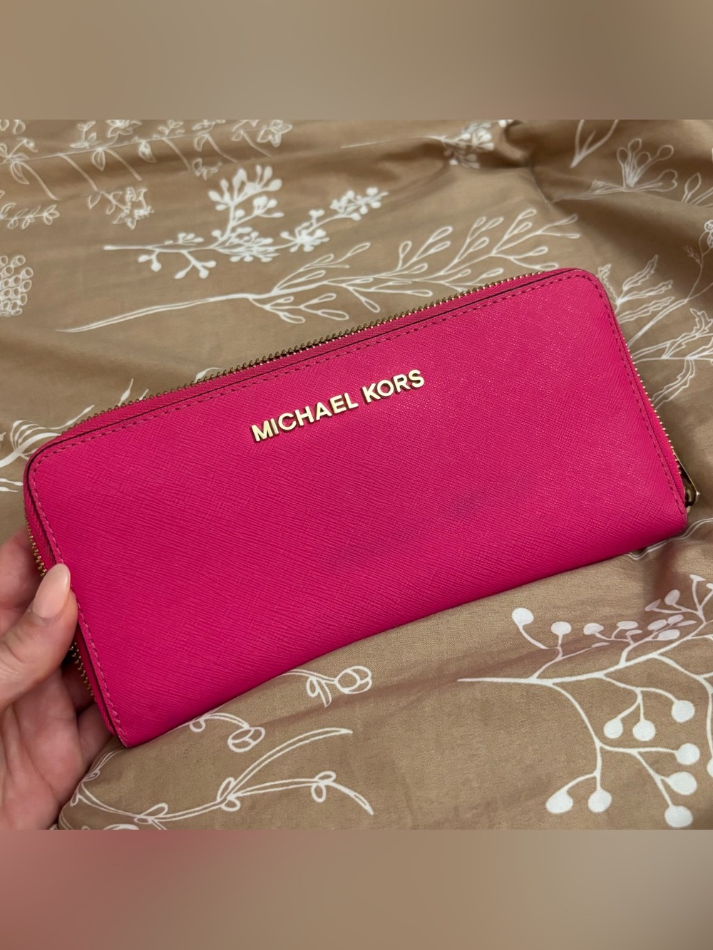 Michael Kors zip-around wallet